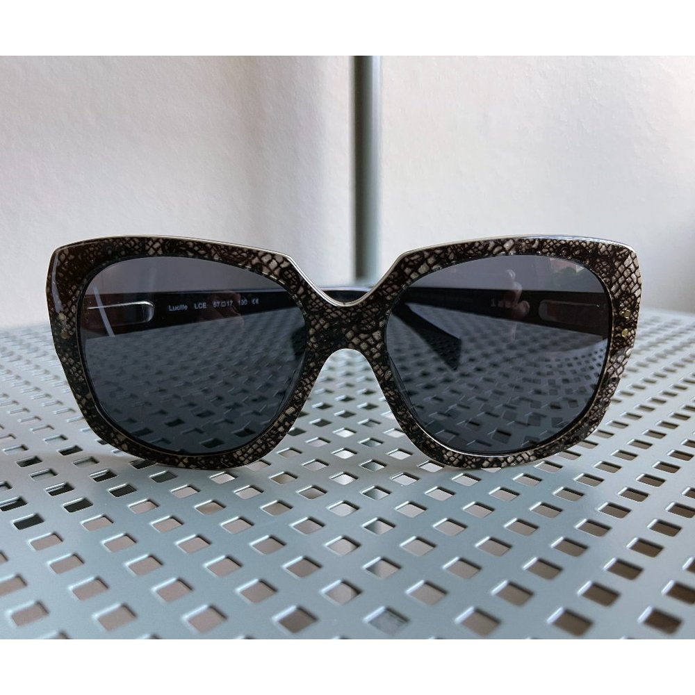 Isson Eyewear Australia Crystal Lace Pattern Lucille Acetate Frame Sunglasses
